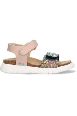 Bunnies JR Bregje Beach Meisjes Platte Sandalen - - Imitatieleer - Klittenband