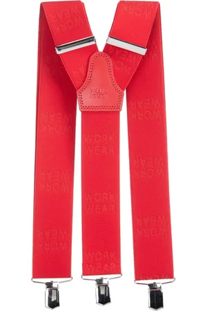 Pierre Mouton Work Wear Bretel - Bretels - Volwassenen - Heren - - 120cm - 3 brede clips - 50mm breed - M - L