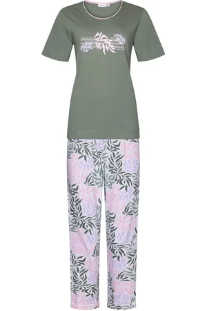 Pastunette Pyjama Green Breeze - Bio Katoen -