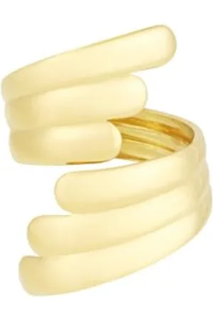 Yehwang Ring - - Golven - Statement ring - Stainless steel sieraden - Trendy - Verstelbaar - Cadeau