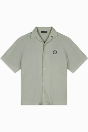 Black Bananas MONOGRAM WAFFLE SHIRT