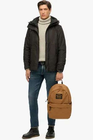 Superdry Montana Patched Backpack Tabacco Brown