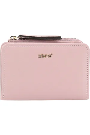 Abro+ Portemonnee Leather Dalia Wallet Roze