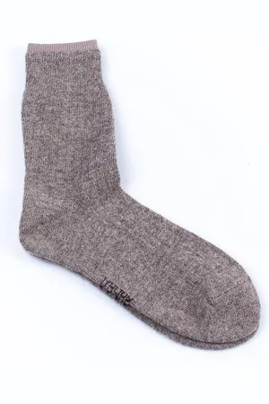 Merkloos Mongolian Made - Wollen sokken - 100% Schapenwol - Dun - Zomer