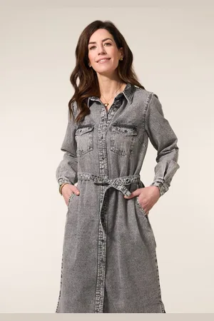 Miss Etam Dames Jurk denim DUNYA - Regulier