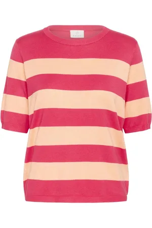 Kaffe T-shirt Kalizza Striped Knit 10508410 107872 Dames