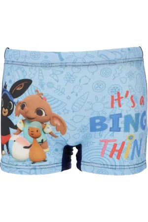 Merkloos Bing zwembroek/zwemboxer , 3/4 jaar, 98/104 cm