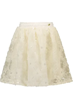 Le Chic Zomer rok meisjes Off - tule bloemen - Twilight