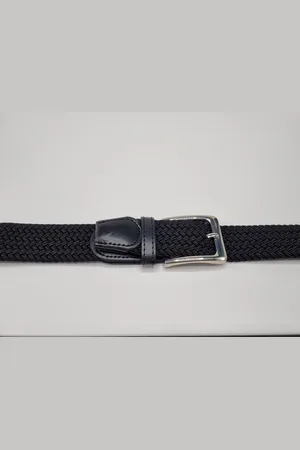 Merkloos Vlecht riem Gevlochten riem Elastiek riem - unisex - geschikt voor zowel mannen als vrouwen
