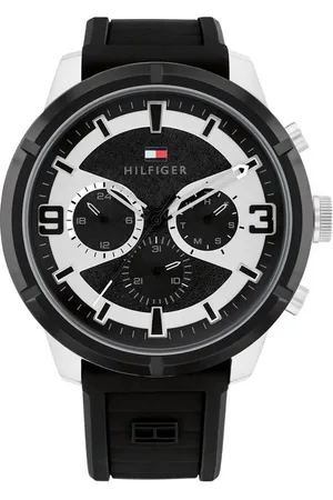 Tommy Hilfiger Wild 1792074 Horloge - Rubber - Zwart - Ø 50 mm