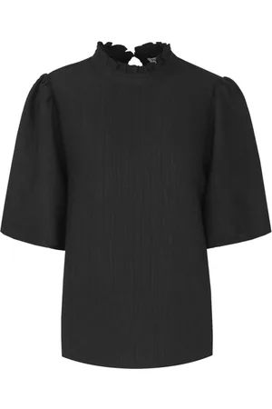 Fluresk T-shirt Geneva Top 25vqf23 001 Black Dames