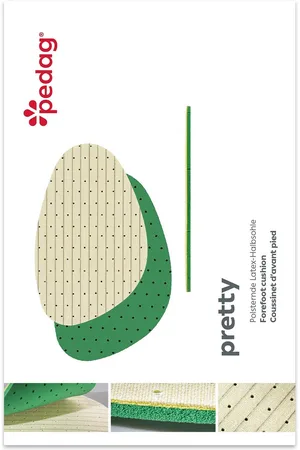 Pedag Pretty | Voorvoetzool met frisse geur | Opvullen van te ruime schoenen |
