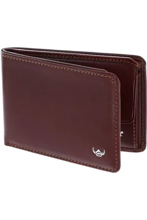 Golden head Leren Portemonnee Colorado RFID Petite Billfold Coin Wallet Bruine