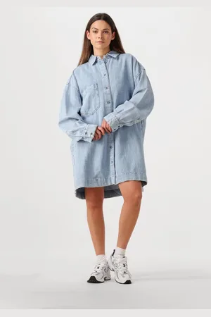 7 for all Mankind Overshirt Dress Jurken Dames - Kleedje - Rok - Jurk -
