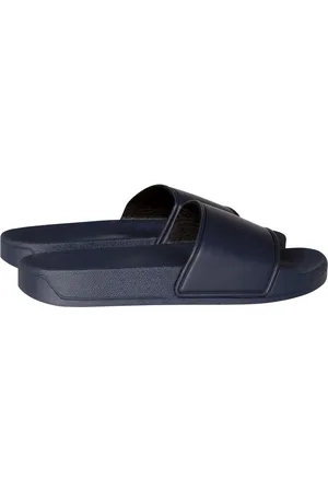 Scapino Blauwe heren badslippers -