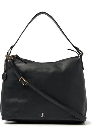 dR Amsterdam Schoudertas | Schoudertas dames | Crossbody tas dames | Handtassen dames | Leren schoudertas | Faggio - 903775 Blue