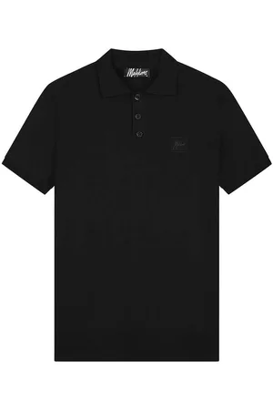 Malelions Knitted Patch Polo , L