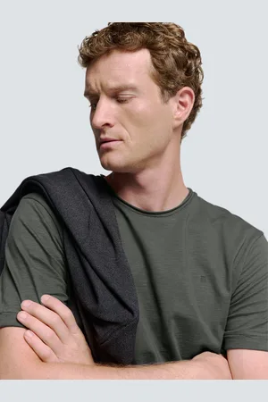 No Excess Timeless Basics Ronde Hals Detail T-shirt