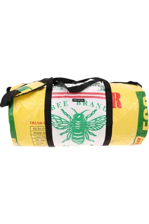 MoreThanHip Weekend- of sporttas 40 L van gerecyclede suikerzakken - Jumbo L bij - 55 x 27 x 27 cm