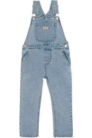 Daily7 Denim Salopette Broeken Jongens -