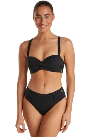 Ten Cate Bikini Broekje Buckle Black Stripe - maat 40