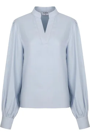 Fluresk Blouse Grover Top 25vqf28 632 Ice Blue Dames