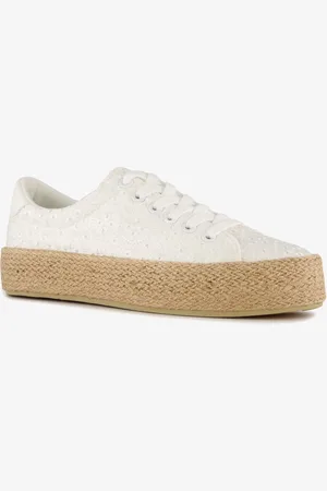 Blue Box Dames sneakers met jute zool