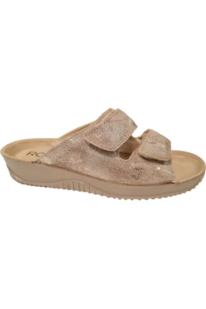 Rohde Leren Dames Slippers - - 36
