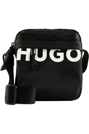 HUGO BOSS Schoudertas Shaun NS Zip Reporter Bag Zwart
