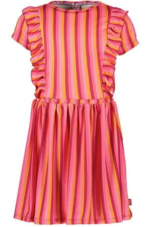 B.Nosy B.Nosy zomer jurk meisjes - K3 - roze gestreept - Dory