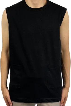 Merkloos Diabetes Ronde Hals Hemd maat L voor Type 1 & 2 – Discrete Insulinepomp (ook voor de AP pomp) kleding – Risicovermijdend & Comfortabel – Volledige Bewegingsvrijheid - Alternatief Insulinepomp Heuptasje, Insulinepomp Riem, Insulinepomp Band