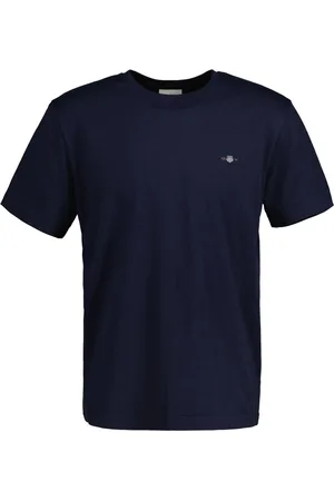 GANT T-shirt Shield Logo Donkerblauw (navy)