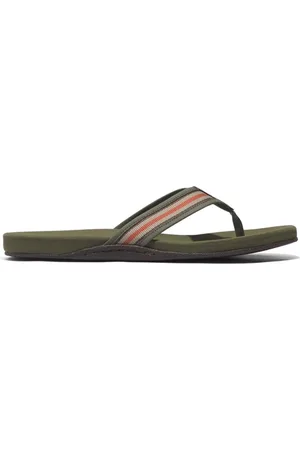 Timberland Seaton Bay THONG SANDAL DARK GREEN Heren Slippers - DARK GREEN