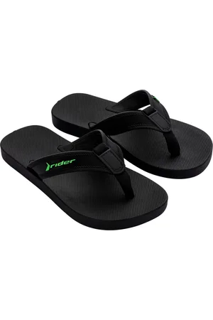 Rider Impulse Kids Heren Junior Slippers - Black