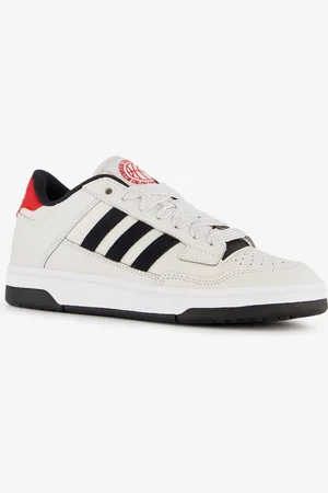 adidas Rapid Court Low kinder sneakers rood