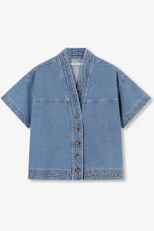 Sissy-Boy Denim jack met korte mouwen