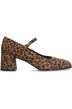 Manfield Dames - Panterprint Mary Jane pumps