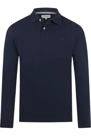 McGregor Long Sleeve Poloshirt Navy