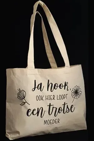 Merkloos Tas Shopper XL 36/65x50cm Trotse Moeder