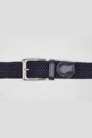 Merkloos Vlecht riem Gevlochten riem Elastiek riem - unisex - geschikt voor zowel mannen als vrouwen