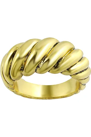 Behave Ring - Vintage Antiek Goudkleurige Ring | Klassiek & Tijdloos | Nikkelvrij