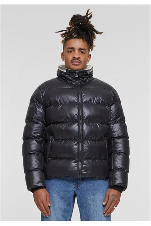 Urban classics Recycled Zip neck Gewatteerd jack - L