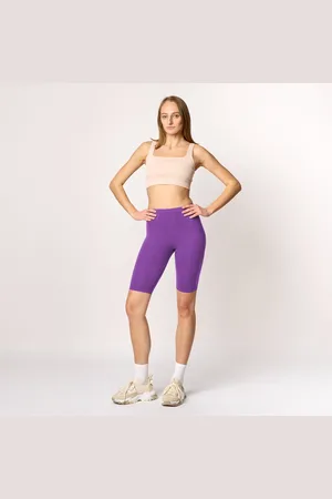 Merry Style MS-MS10-145-LE Dames Leggings - Sport - Vrijetijdsbroek - Kort - Viscose - Sporbroek - Yogabroek - - L