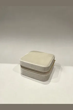 Merkloos Sieradendoosje met Naam - Gepersonaliseerde doos Fluweel Velvet - - Armbanden Ketting Ring - Dames Moeder Meisje - Valentijn - Moederdag - Kerst