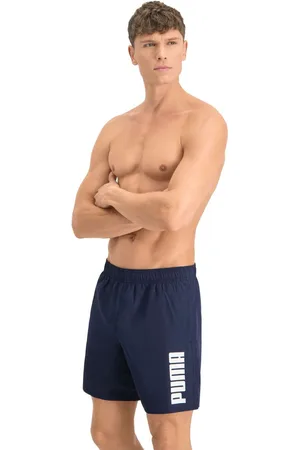 PUMA Zwembroek Heren Mid Shorts Navy-XXL