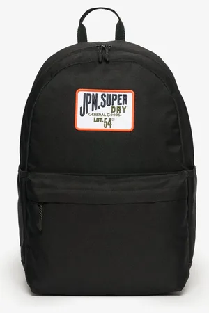 Superdry Montana Patched Backpack Vintage Black