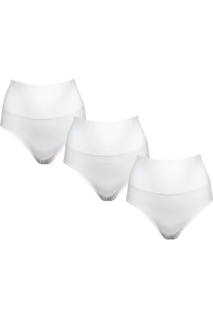 Merkloos 3-pack Dames correctie slip W735 van J&C - maat S/M