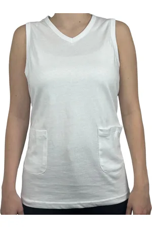 Merkloos Diabetes V-Hals Hemd maat M voor Type 1 & 2 – Discrete Insulinepomp (ook voor de AP pomp) kleding – Risicovermijdend & Comfortabel – Volledige Bewegingsvrijheid - Alternatief Insulinepomp Heuptasje, Insulinepomp Riem, Insulinepomp Band