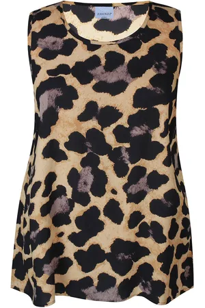 Zhenzi Singlet Gigi animal print