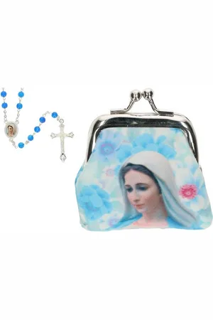 Van Santen Fashion Charm Jewelry Rozenkrans in beursje Medjugorje